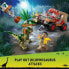 Фото #6 товара Игровой набор Lego Jurassic Park 30th Anniversary Dilophosaurus Ambush 211 Предметов