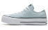 Фото #2 товара Converse Chuck Taylor All Star Renew Canvas 防滑耐磨 低帮 帆布鞋 女款 蓝白色 / Кроссовки Converse Chuck Taylor 566230C