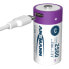 Фото #1 товара Аккумулятор перезаряжаемый Ansmann Energy Li-Ion C Baby 2300 mAh 1.5 V 2шт