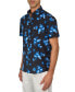 Фото #5 товара Men's Regular-Fit Non-Iron Performance Stretch Floral Button-Down Shirt