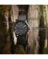 Men's Field Automatic Black Canvas Strap Watch 42mm