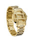 ფოტო #15 პროდუქტის Women's Olympia Platinum Series Diamond (2 1/2 ct. t.w.) 18K Gold-Plated Stainless Steel Watch, 38Mm