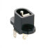 Фото #1 товара Lumberg NEB/J 25 - DC female - Black - Nickel - 12 V - 1 A - 6.5 mm