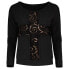 ფოტო #1 პროდუქტის IN VEIN Central Black Cross long sleeve T-shirt