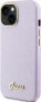 Guess Guess GUHCP15SPGMCSL iPhone 15 6.1" liliowy/lilac hardcase Glitter Glossy Script - фото #2