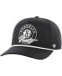 Фото #1 товара Men's Black Brooklyn Nets Ring Tone Hitch Snapback Hat