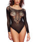 Women's Sheer Fishnet Bodysuit 1 Pc Lingerie