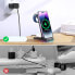 Фото #10 товара 3w1 ładowarka indukcyjna do iPhone Apple Watch Airpods + podstawka stojak - czarna