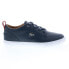 Фото #1 товара Lacoste Bayliss 119 1 U CMA Mens Blue Leather Lifestyle Sneakers Shoes