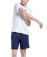 Фото #5 товара Men's Regular-Fit Moisture-Wicking 9" Woven Drawstring Shorts