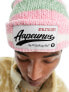 Aape By A Bathing Ape stipe beanie in pink