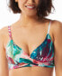 Фото #1 товара Women's Contours Diamond Wrap Bikini Top