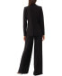 Фото #4 товара Women's Straight-Fit One-Button Tuxedo Blazer
