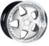 Фото #1 товара Колесный диск литой Keskin KT5 Block Light silver lip polish 7x15 ET30 - LK5/100 ML72.6
