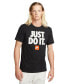 Фото #1 товара Men's Sportswear Relaxed-Fit Just Do It Logo Graphic T-Shirt