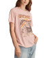 Women's Bronco Graphic Boyfriend T-Shirt Розовый, S - фото #3