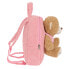 Child bag Safta Teddy Bear Pink 23 x 27 x 7,5 cm