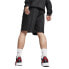 Фото #2 товара Puma Ferrari Race All Over Print Shorts Mens Black Casual Athletic Bottoms 62379