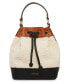 Фото #1 товара Women's Faux Shearling Bucket Crossbody Bag