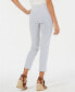 Фото #2 товара Hue 252621 Womens Seersucker Skimmer Light Blue Classic Leggings Size S