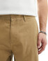 Fred Perry straight leg twill trouser in beige