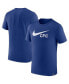 Фото #1 товара Men's Blue Chelsea Swoosh T-shirt