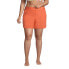 Фото #2 товара Plus Size 5" Quick Dry Swim Shorts with Panty