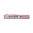 Фото #5 товара Чехол для iPhone 14 Plus ICARER магнитный с MagSafe Litchi Premium Leather Case розовый
