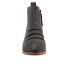 Softwalk Rockford S2058-097 Womens Gray Suede Zipper Ankle & Booties Boots