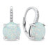 Фото #3 товара Charming jewelry set with synthetic opals SET250W