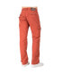 ფოტო #3 პროდუქტის Men's Relaxed Straight Heavy Washed Canvas Premium Jeans Utility Zipper Pocket