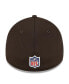 Фото #3 товара Men's Brown Cleveland Browns 2023 NFL Training Camp 39THIRTY Flex Fit Hat