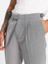 Topman relaxed textured trousers in salt and pepper