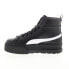 Puma Mayze Mid 38117002 Womens Black Synthetic Lifestyle Sneakers Shoes