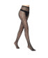 Фото #1 товара Women's Floral Stripe Fishnet Tights