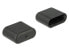 Фото #2 товара Delock 64008 - USB Type-C - Black - Polyethylene (PE) - 7.85 mm - 9.8 mm - 4.1 mm