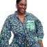 Фото #2 товара Women's Nylon Jazz Dot Green Sports Jumpsuit - DVF XXL