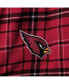 Men's Cardinal Arizona Cardinals Big and Tall Lodge T-shirt and Pants Sleep Set