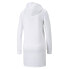 Puma Frozen Flower Long Sleeve Hoodie Dress Womens White Casual 67400502