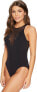 Vince Camuto Women's 178881 Scallop Detail One Piece Swimsuit Size 4