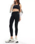 Nike Pro Training Dri-Fit mid rise 7/8s mesh leggings in black Черный, M - фото #1