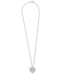 ფოტო #3 პროდუქტის Diamond Multi-Heart 18" Pendant Necklace (1/2 ct. t.w.) in 10k Gold