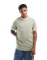 Farah ringer short sleeve t-shirt in green