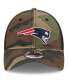 Фото #3 товара Men's Camo, Black New England Patriots Basic 9Twenty Trucker Snapback Hat