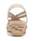 ფოტო #3 პროდუქტის Women's Mallory Strappy Wedge Sandals