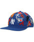 Фото #1 товара Men's Royal Mlb Pro League Wool Snapback Hat