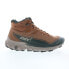 Фото #1 товара Inov-8 RocFly G 390 000995-TATP Mens Brown Canvas Lace Up Hiking Boots