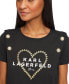 Фото #11 товара Women's Heart Logo T-Shirt Dress