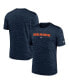 Фото #1 товара Men's Navy Chicago Bears Velocity Performance T-shirt