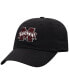Фото #2 товара Men's Black Mississippi State Bulldogs Staple Adjustable Hat